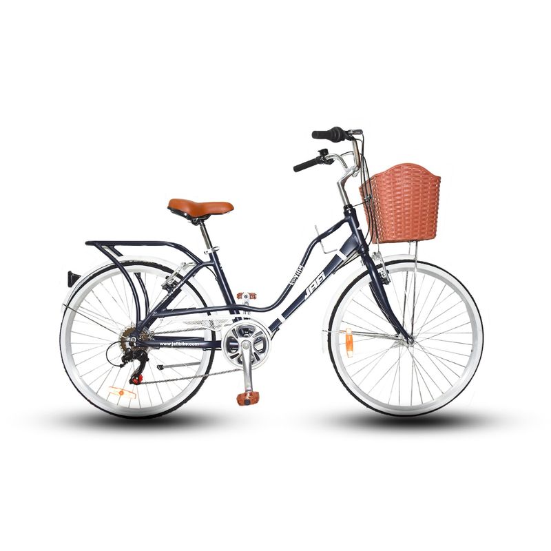 BICICLETA-DE-PASEO-JAFI-LADY-LOVING-7V-ARO-24-NEGRO