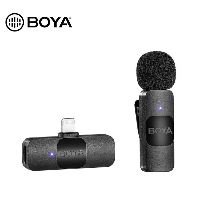 Microfono-BOYA-BY-V1-–-Wireless-–-para-dispositivos-Lightning-IOS