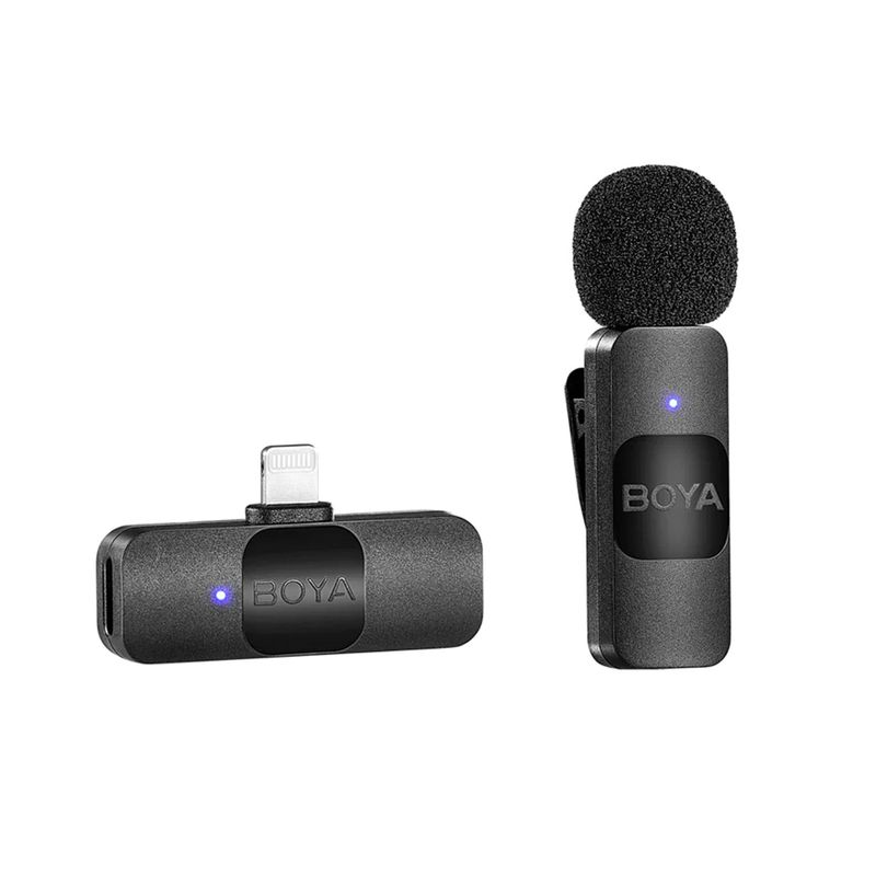 Microfono-BOYA-BY-V1-–-Wireless-–-para-dispositivos-Lightning-IOS