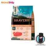Comida-Light-De-Perro-Adulto-Bravery-Raza-Grande-Cerdo-12-Kg