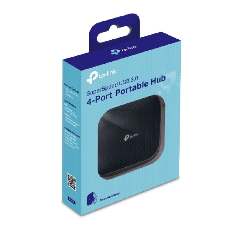 TP-Link-UH400-Hub-de-4-Puertos-USB-30-Ultra-compacto