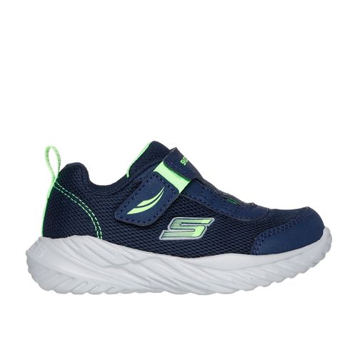 Zapatillas Urbanas Skechers Niño Nitro Sprint 407313N-Nvlm Azul