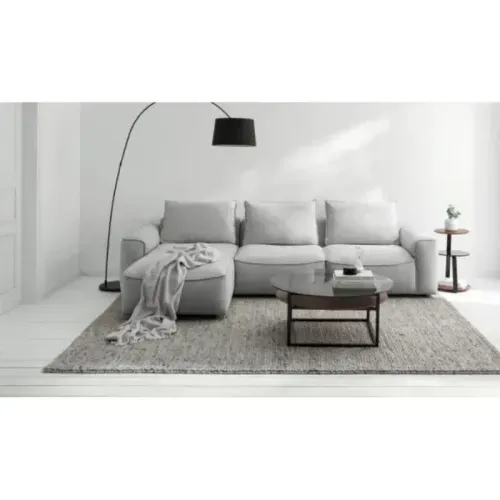 Seccional Izquierdo Esquinero Praga - Gris Claro