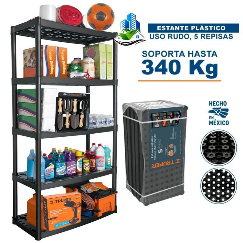Estante-Plastico-estante-organizador-5-repisas-Truper
