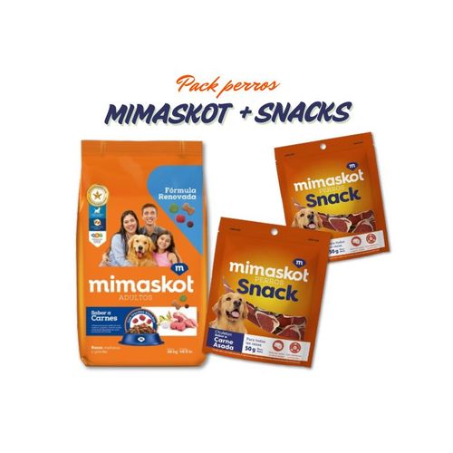 PACK PERROS MIMASKOT 22 KG + SNACK