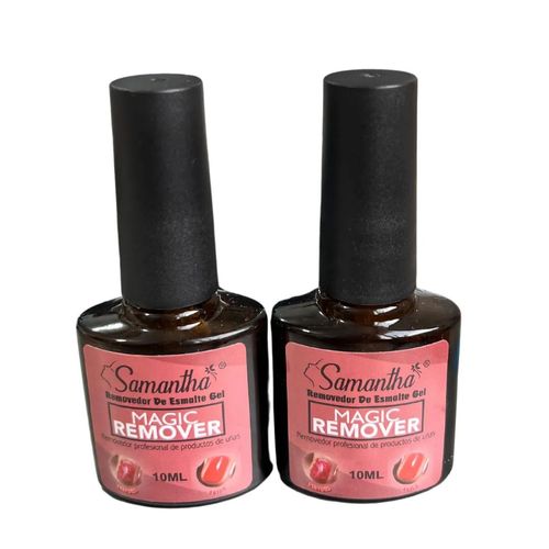Pack 2 Removedor De Esmalte En Gel 10ml