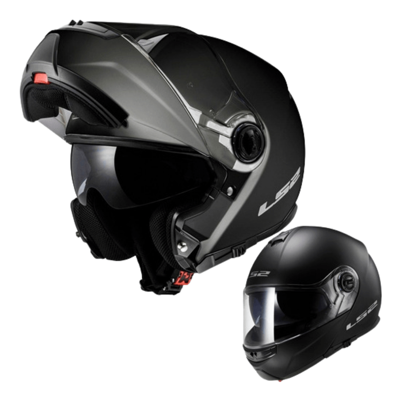 CASCO-DE-MOTO-PARA-ADULTO-UNISEX-ARTICULADO-LS2-STROBE-FF325-TALLA-L-NEGRO-BRILLOSO