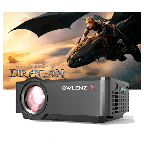 Proyector Smart Sd150 + Ecran 80 Pulgadas Gris