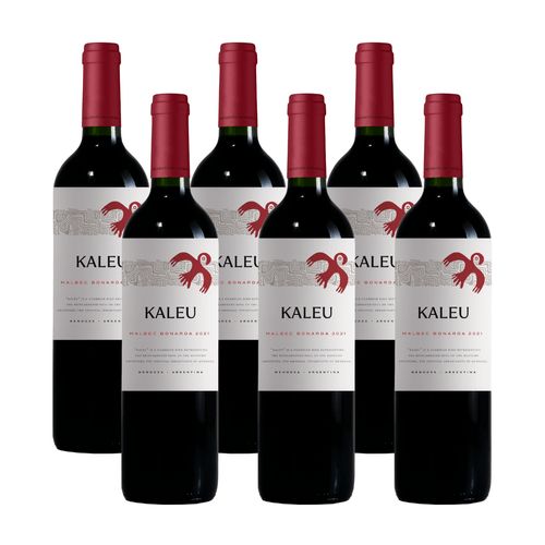 PACK X6 KALEU MALBEC BONARDA 2023 - 750 ML