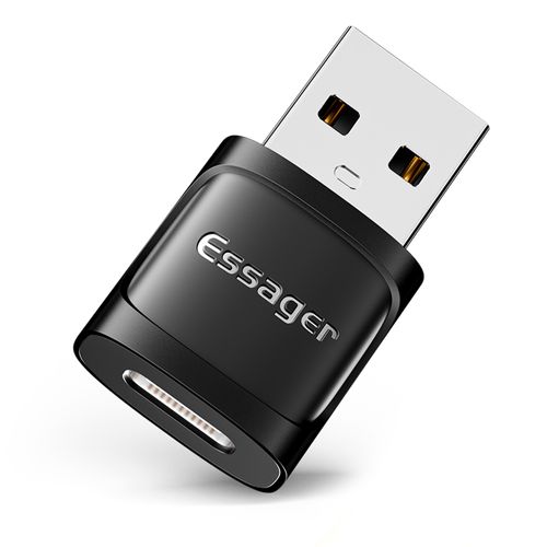 Adaptador Tipo C Hembra A Usb 3.0 Macho 5 Gbps Essager Premium