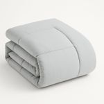 EDREDON-NUBE-HOGAR-2-PLAZAS-DAILY-SET-CUADROS-ALGODON---FUNDAS-DE-ALMOHADA-GRIS-CLARO