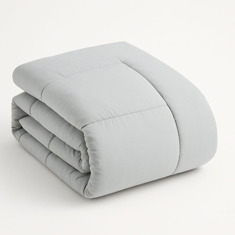 EDREDON-NUBE-HOGAR-2-PLAZAS-DAILY-SET-CUADROS-ALGODON---FUNDAS-DE-ALMOHADA-GRIS-CLARO
