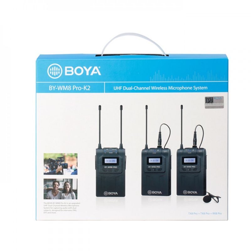 MICROFONO-BOYA-BY-WM8-PRO-K2---ORIGINAL