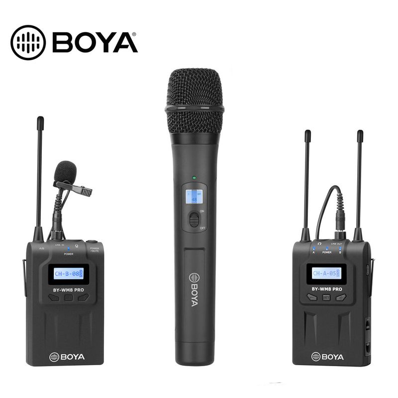 MICROFONO-BOYA-BY-WM8-PRO-K4---ORINGIAL