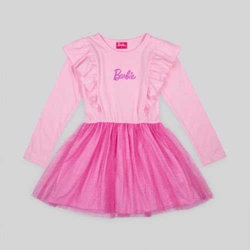 Vestido Para Niña Barbie Ba0231Oe