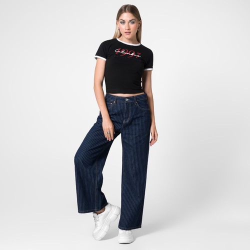 Jean Mujer Squeeze Wide Leg Rayas Bilty