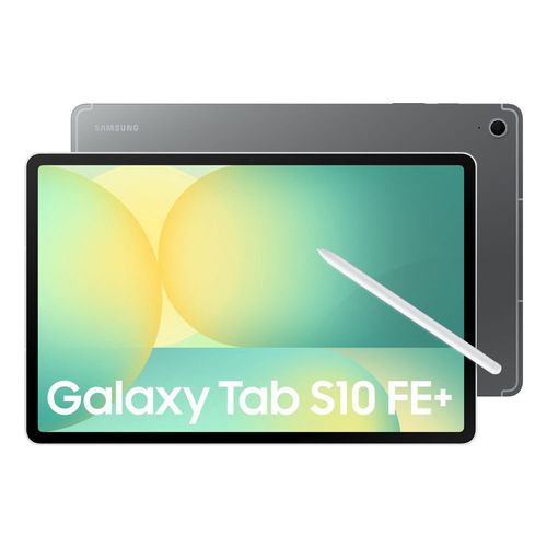 Tablet Samsung Galaxy Tab S10 FE Plus 13.1" 128GB, 8GB RAM, 2880 x 1800 (WQXGA+), cámara principal 13MP, frontal 12MP + Lápiz + Teclado Gris