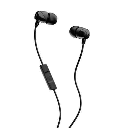 Audífonos Skullcandy Jib In-Ear, micrófono, conector 3.5 mm, almohadillas de silicona, negro