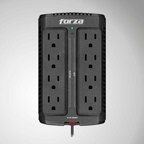 Estabilizador Forza  8 TOMAS 220V 900VA/450W  (FZ-FVR-902)
