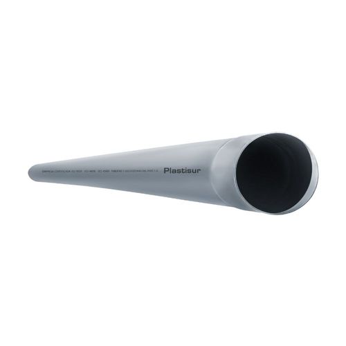 Tubo PVC Plastisur 4" x 3m Desagüe Liviano