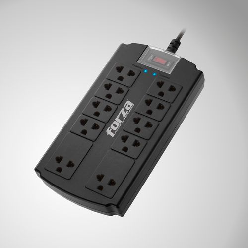 Supresor de picos Forza FSP-10UN, 1800W, 10 slds universales -120V/240V