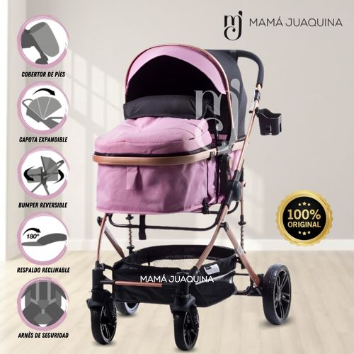 Coche Cuna Moisés de Lujo «ULTRA INFINITIVE» LILA
