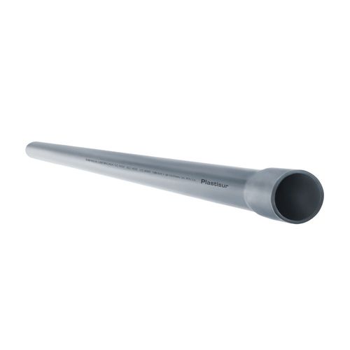 Tubo PVC Plastisur 1/2" x 5m Agua Fría sin Rosca