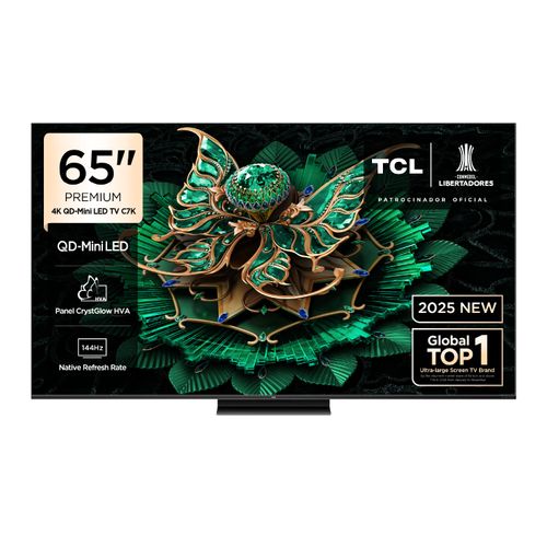 Televisor TCL 65" 4K Premium QD Mini LED TV