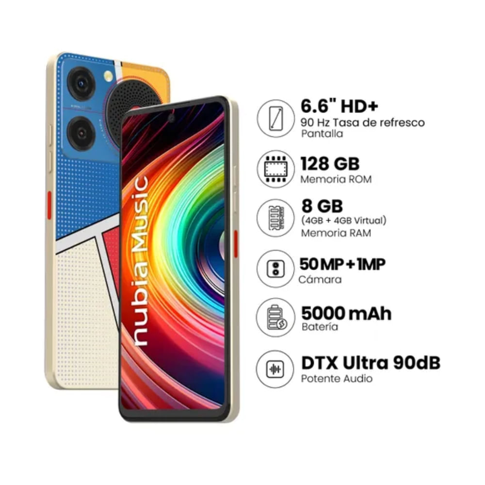 Celular ZTE Nubia Music 6.6