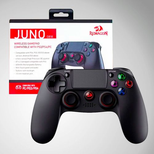 Mando PC/PS4 Redragon JUNO G818 Wireless