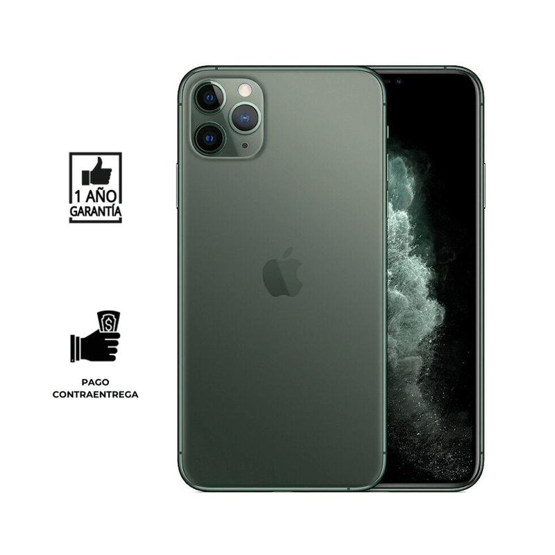 iPhone-11-PRO-64-Gb-|-Reacondicionado-Grado-A-|-color--Verde-Media-noche