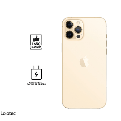 iPhone 12 PRO MAX 128 Gb I Reacondicionado Grado B I color: Oro