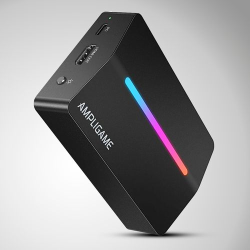 Capturadora de video FIFINE Ampligame V3  Records 1080P/60 PS5/Xbox/Switch/Mobile/Camera en PC/Lapto
