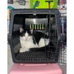 Transportador-para-Gatos-y-Perros---Kennel-L50-NEGRO