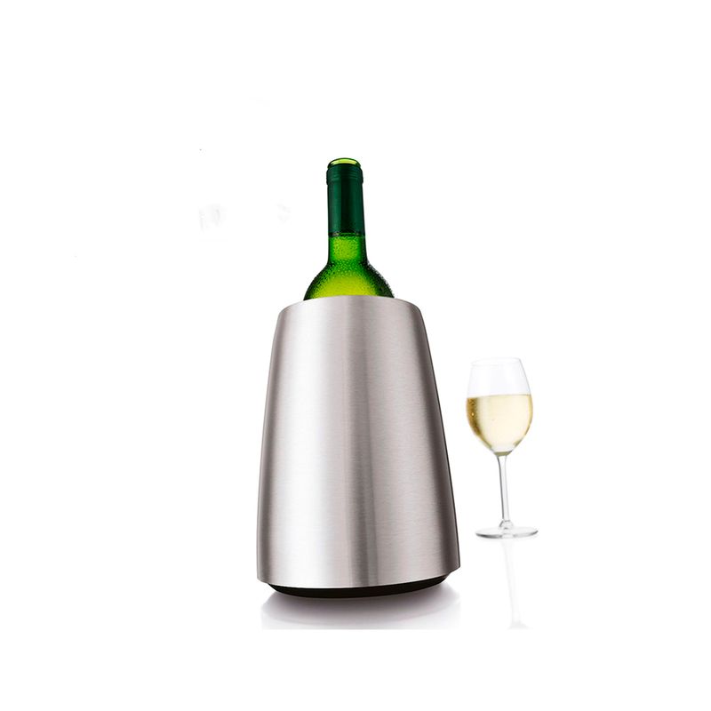Cubitera-Enfriadora-de-Vino-Vacu-Vin-Acero-Elegante