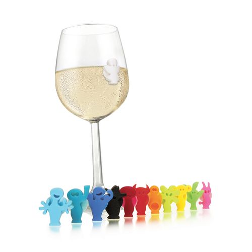 Marcador de Vaso Vacu Vin Party People x12unid