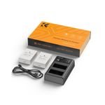 Kit-de-cargador---2-baterias-Canon-LP-E8-K-F-Concept---KF280027