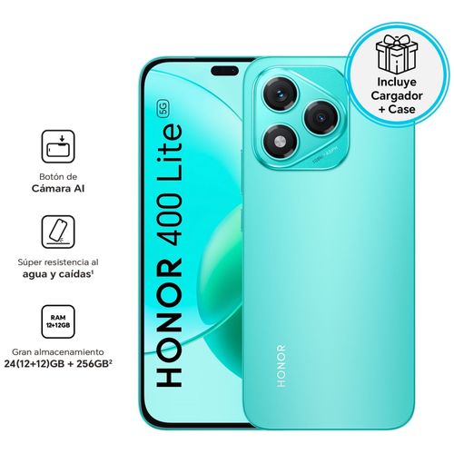 Celular Honor 400 Lite 12GB 256GB Amber-N33D Green