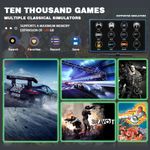 CONSOLA-RETRO-GAME-STICK-X2-ULTRA-128GB-CON-MANDOS-RECARGABLES