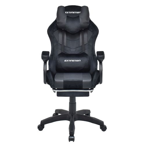 Silla Gamer Sapp Gamuza-Cuerina Color Negro