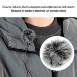 Microfono-Lavalier-Solapa-Pechero-Tipo-C---Filtro-Anti-Viento