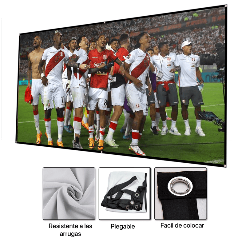Proyector-Smart-Android-90-Wifi-Bluetooth-Sd150---Ecran-Blanco