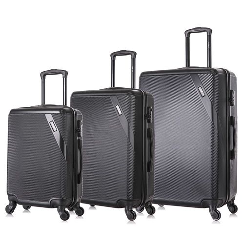 Maletas de viaje Dukap Set de 3 Discovery Negro DIJN