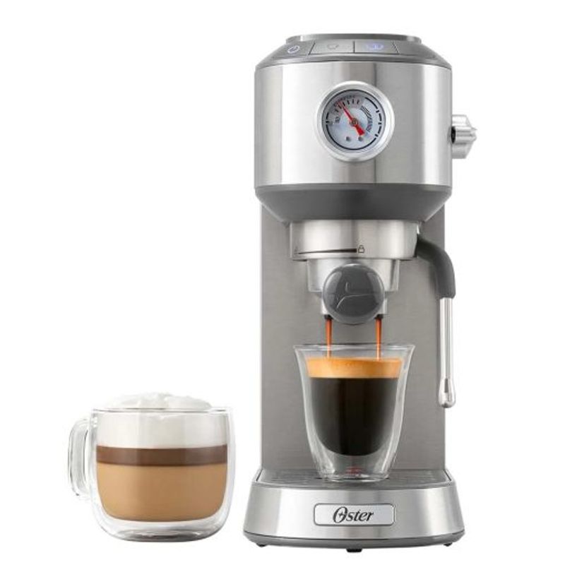 -Cafetera-Oster®-Espresso-Compacta-BVSTEM7200-Acero--MUNDO-ELECTRONICO-