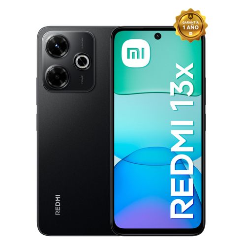 Smartphone XIOAMI Redmi 13X 6.78" 8GB 256GB 108MP Negro