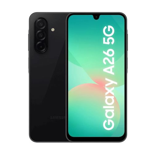 CELULAR SAMSUNG GALAXY A26 5G 6GB RAM 128GB ROM COLOR NEGRO