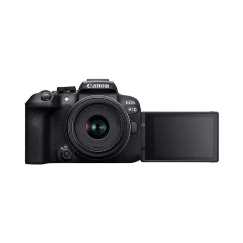 Camara-Canon-EOS-R10---Lente-RF-S-18-45mm---Kit-Ultimate-de-Accesorios
