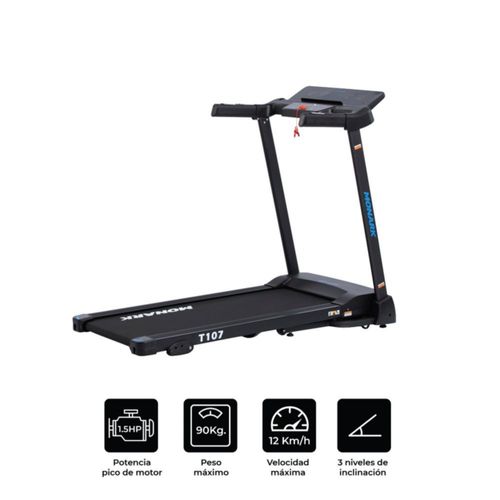 Trotadora Monark T107 Negro