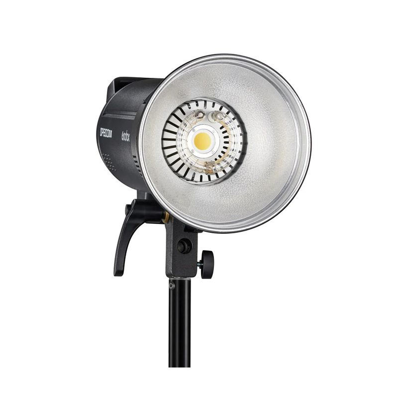 Flash-de-estudio-Godox-DP600-III-V-con-luz-de-modelado-LED