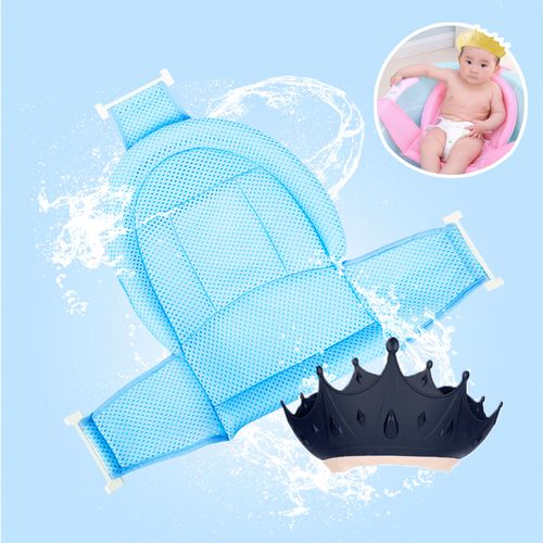 Pack Malla con Gorro de Baño Coronita Baby Froggie Azul Para Bebe